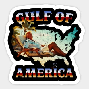 Gulf Of America Sticker